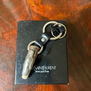 YSL HORN KEYCHAIN